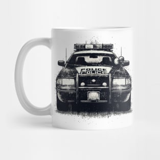 Police Car Mug